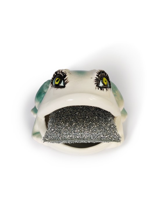 Porte-éponge de cuisine en céramique en forme de grenouille, cadeaux Tu B'Av, Israël
