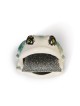 Ceramic Kitchen Sponge Holder Lady Frog Shaped , Tu B'Av Gifts , Israe