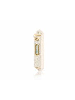 Ceramic Mezuzah Case The Tablets of the Covenant , Ceramic Mezuzah Cas