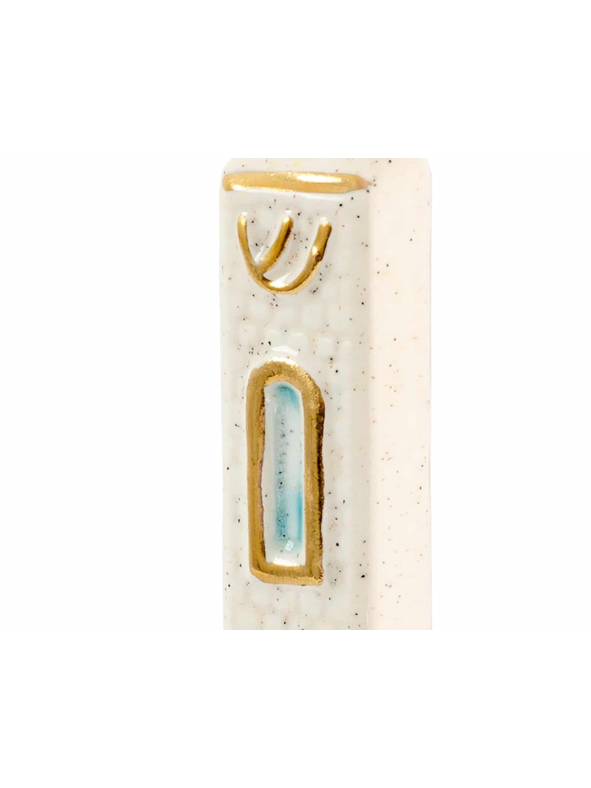 Ceramic Mezuzah Case The Tablets of the Covenant , Ceramic Mezuzah Cas