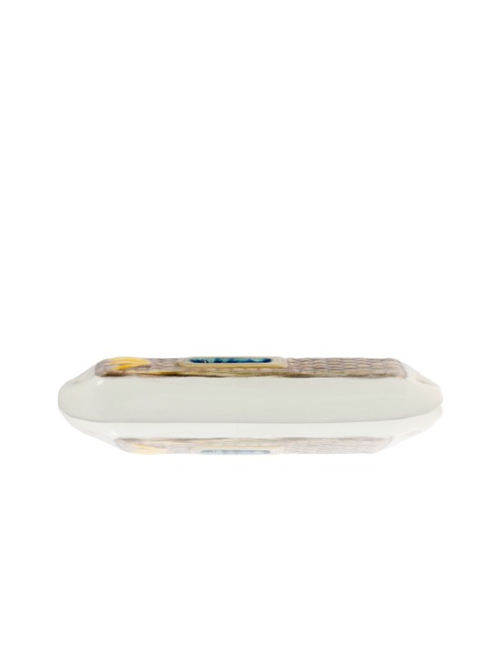 Mezuzah Case The Tablets with the Western Wall , Ceramic Mezuzah Cases