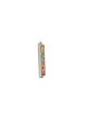 Colourful Mezuzah Flowers blue and red , Extra Large Mezuzah , Israeli