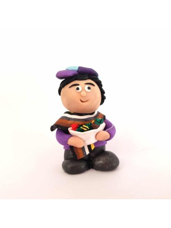 Doll with traditional clothes , Tu B'Av Gifts , Israeli Judaica