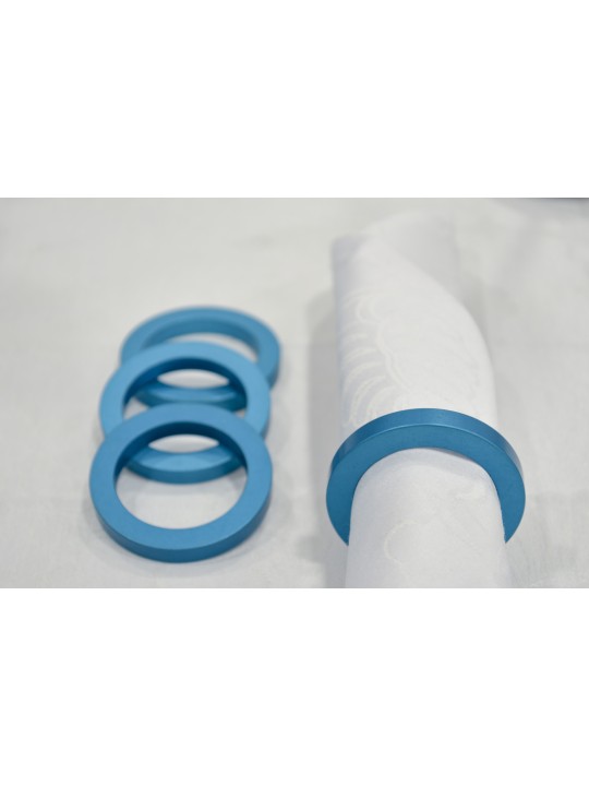 Anneaux colorés de porte-serviettes en aluminium, cadeaux de Pâque, Judaï israélien