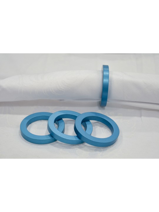 Anneaux colorés de porte-serviettes en aluminium, cadeaux de Pâque, Judaï israélien