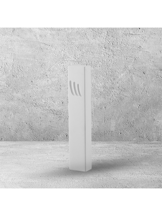 Unique Minimalist Cement Mezuzah Case , Large Mezuzahs , Israeli Judai