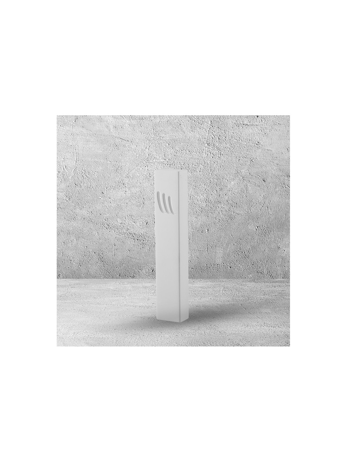 Unique Minimalist Cement Mezuzah Case , Large Mezuzahs , Israeli Judai