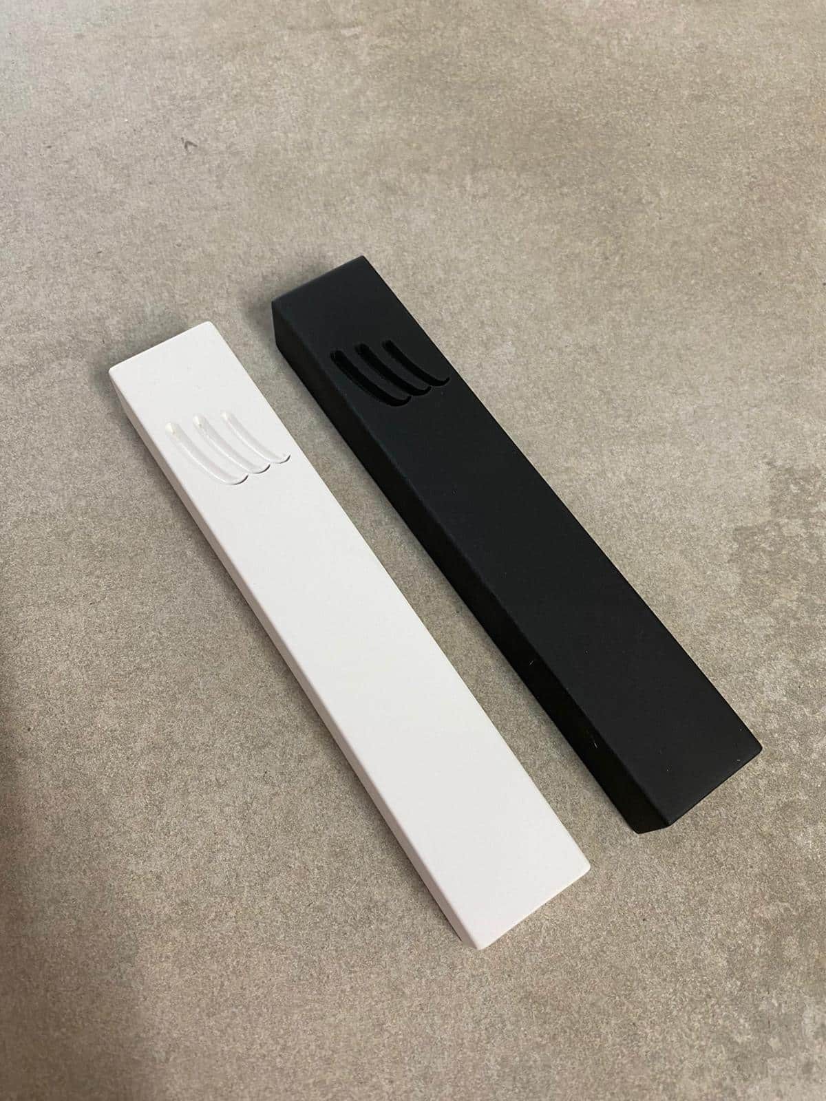 Cas minimaliste unique de Mezuzah de ciment, grandes Mezuzahs, Judai israélien