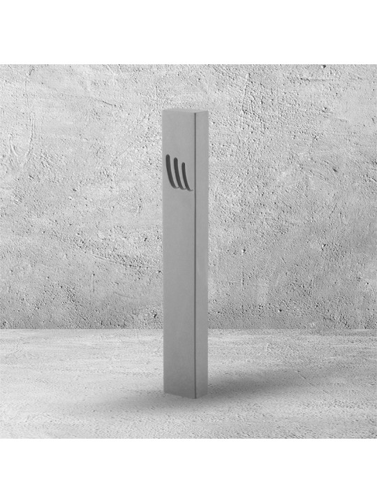 Cas minimaliste unique de Mezuzah de ciment, grandes Mezuzahs, Judai israélien