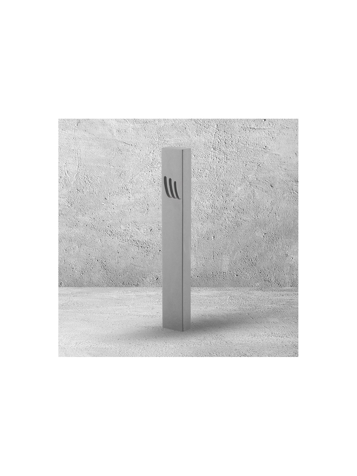 Cas minimaliste unique de Mezuzah de ciment, grandes Mezuzahs, Judai israélien