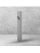 Cas minimaliste unique de Mezuzah de ciment, grandes Mezuzahs, Judai israélien