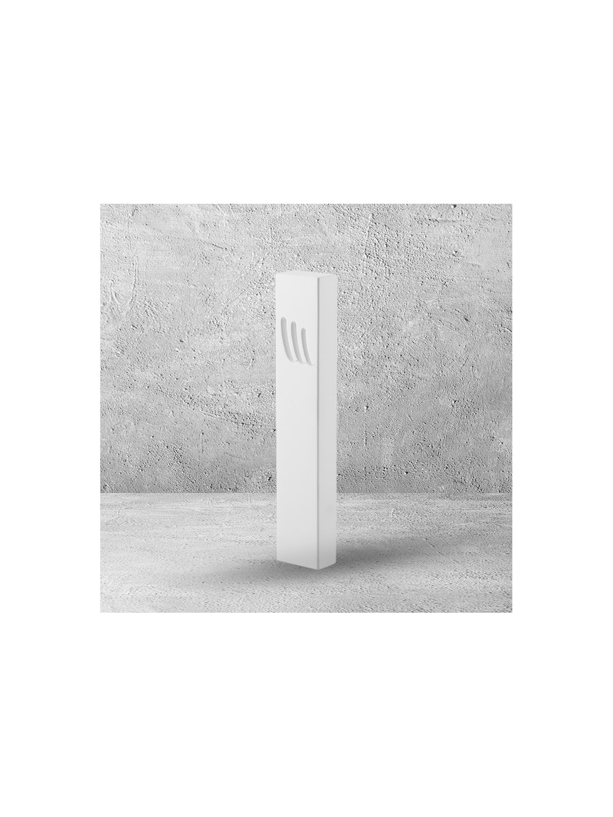 Cas minimaliste unique de Mezuzah de ciment, grandes Mezuzahs, Judai israélien