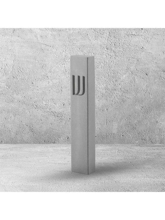 Unique Modern Judaica - Ciment Mezuzah Case , Grandes Mezuzahs , Israélien