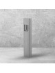 Unique Modern Judaica - Cement Mezuzah Case , Large Mezuzahs , Israeli