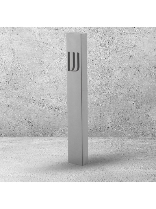 Unique Modern Judaica - Cement Mezuzah Case , Large Mezuzahs , Israeli