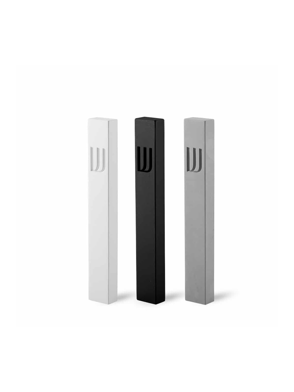 Unique Modern Judaica - Ciment Mezuzah Case , Grandes Mezuzahs , Israélien