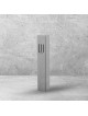 Unique Modern Judaica - Cement Mezuzah Case , Large Mezuzahs , Israeli