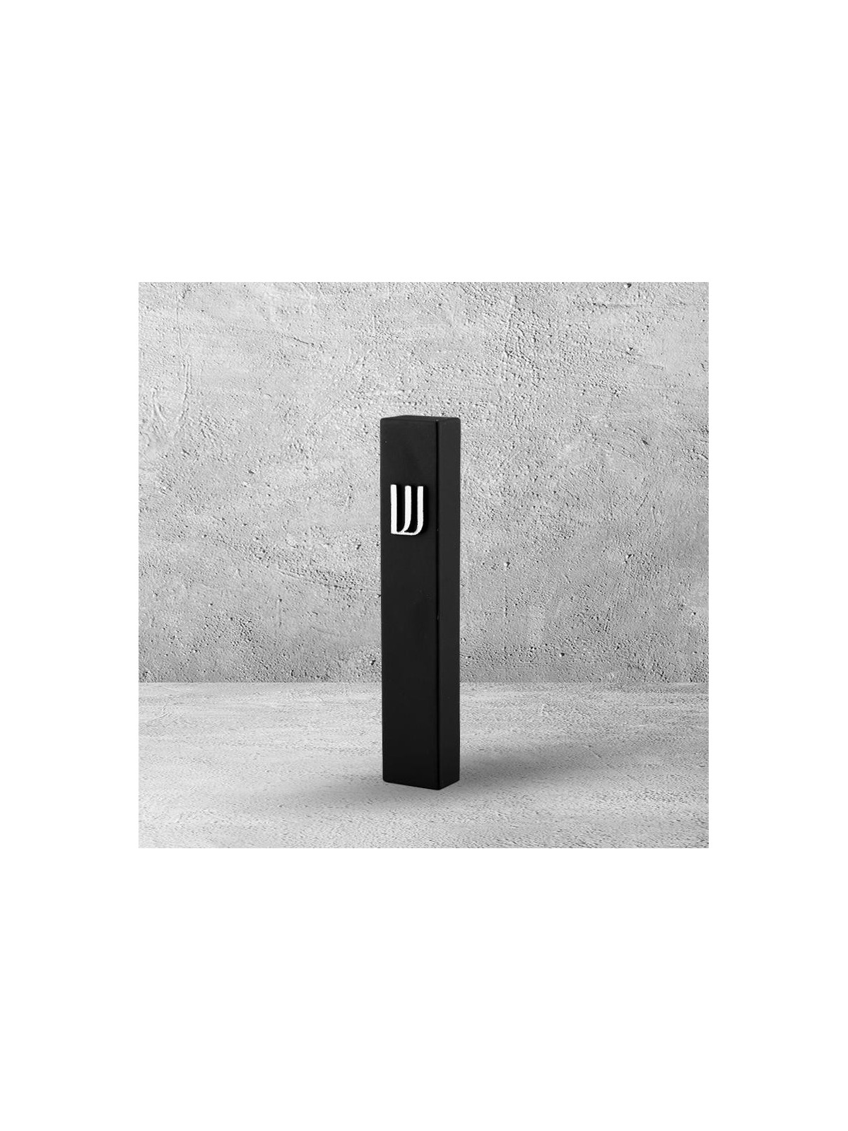 Beautiful Modern Cement Mezuzah Case , Tu B'Av Gifts , Israeli Judaica