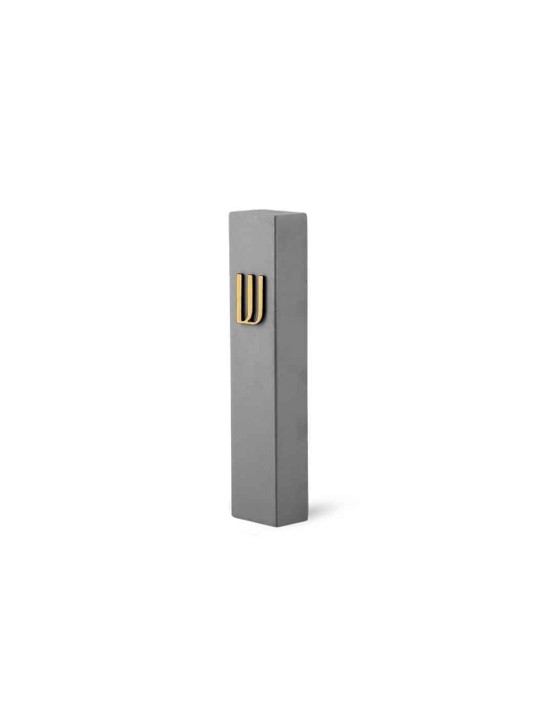 Étui Mezuzah en béton moderne minimaliste, cadeaux Tu B'Av, Juda israélien