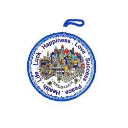 Ceramic Wall Plaque Armenian Jerusalem Images Engl... | Misc Blessings