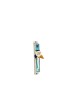 Mezuzah Blue Character Violoniste , Extra Large Mezuzah , Judai israélien