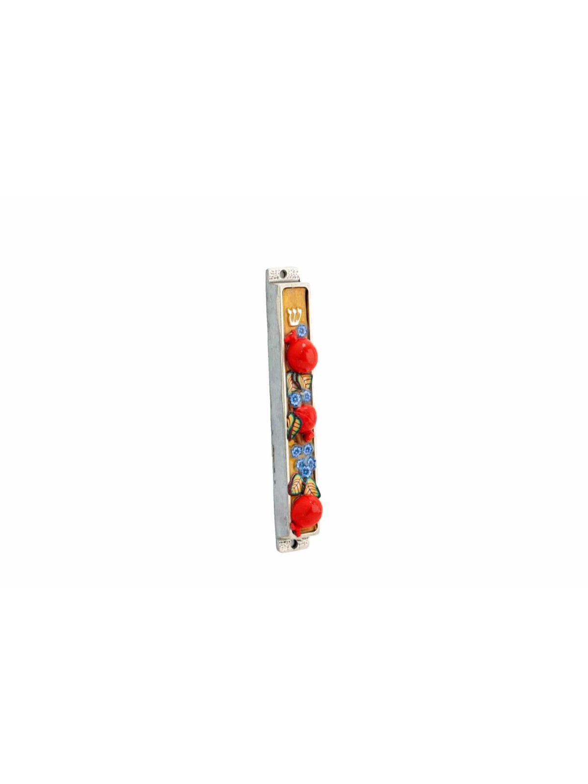 Mazak Mezuzah Grenade colorée , Extra Large Mezuzah , Ju israélien