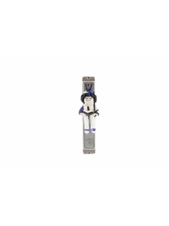 Character child of Torah Mezuzah Case , Extra Large Mezuzah , Israeli