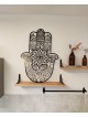 Hamsa Tenture murale avec mauvais œil en métal - Cust , Hamsa Wall Art ,