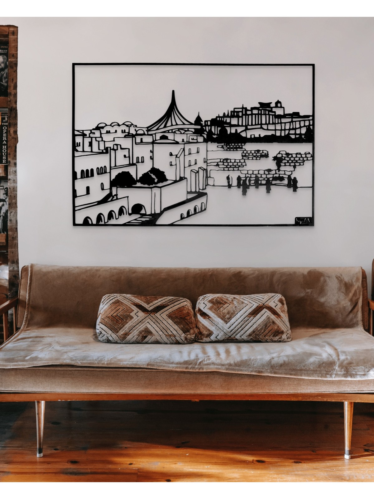 Custom Sizes Unique and Beautiful Metal Jerusalem  , Yigal Natani , Is