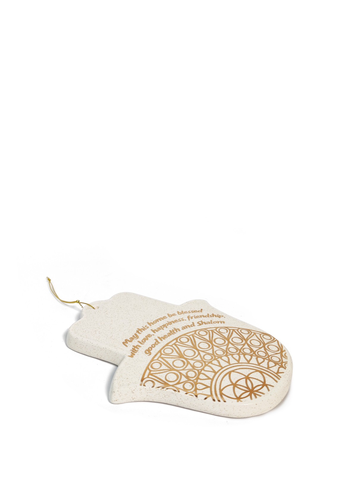 Hamsa Wall Hanging with House Blessing , Hamsa Wall Art , Israeli Juda