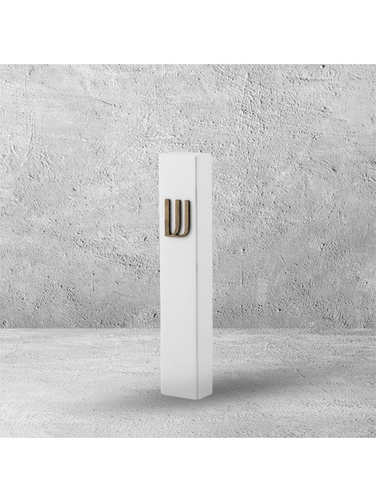 Étui Mezuzah en béton minimaliste moderne, grandes Mezuzahs, Jud israélien