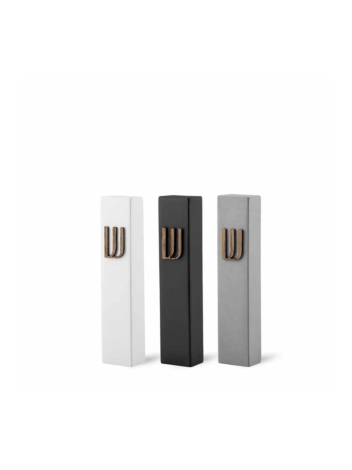 Modern Minimalist Concrete Mezuzah Case , Large Mezuzahs , Israeli Jud
