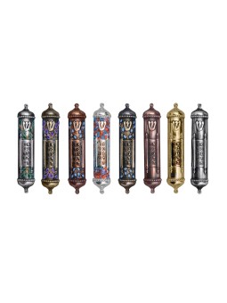 Étui Sefer Torah Mezuzah fait à la main, grandes Mezuzahs, Judaica israélien