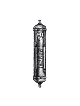 Étui Sefer Torah Mezuzah fait à la main, grandes Mezuzahs, Judaica israélien