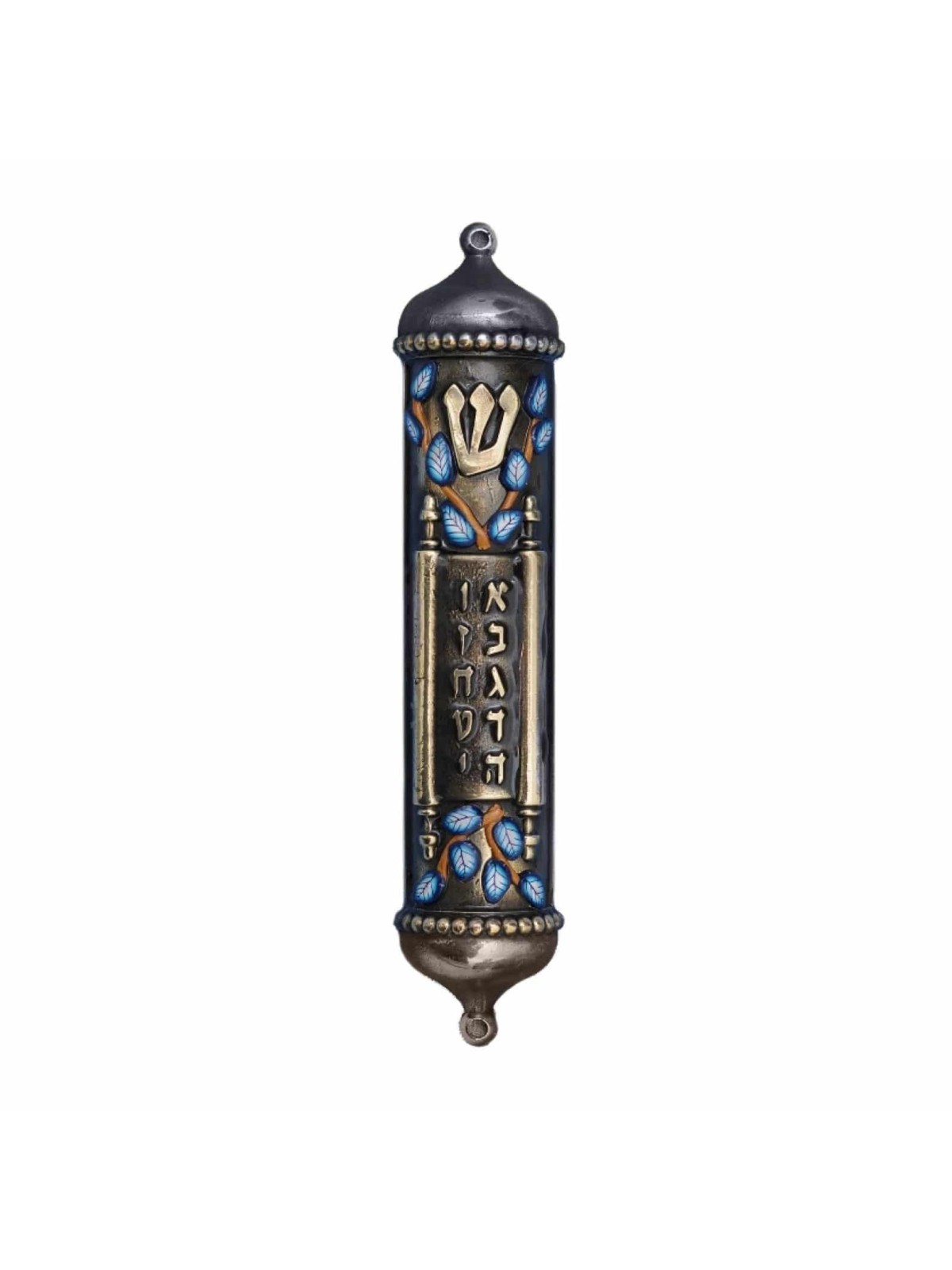Étui Sefer Torah Mezuzah fait à la main, grandes Mezuzahs, Judaica israélien