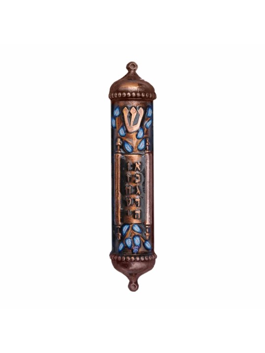 Étui Sefer Torah Mezuzah fait à la main, grandes Mezuzahs, Judaica israélien