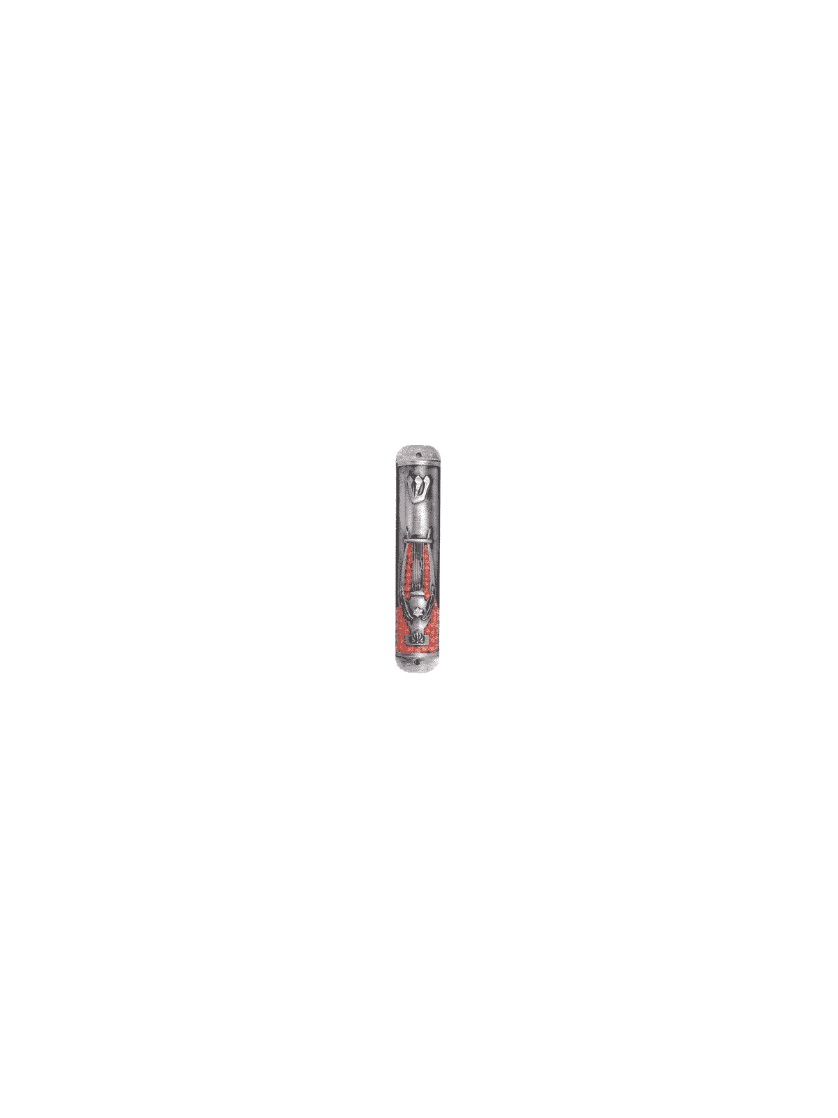 Harpes Mezuzah Case , Grandes Mezuzahs , Judaica Israélien