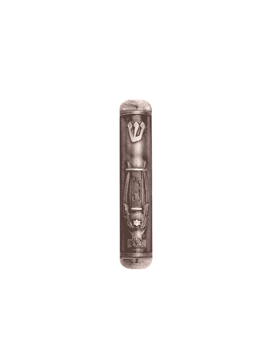 Harpes Mezuzah Case , Grandes Mezuzahs , Judaica Israélien