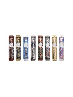 Peace Dove Superbe étui Mezuzah , Grandes Mezuzahs , Judaica Israélien