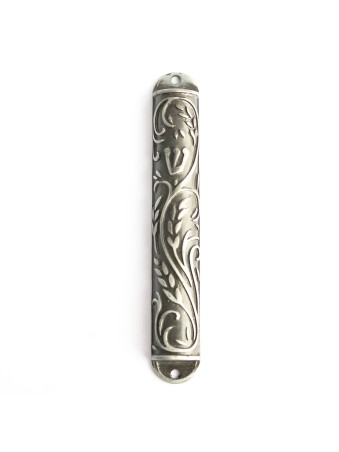 Small Iron Mezuzah Case with Wheat Design , Avi Nadav Mezuzah Cases ,