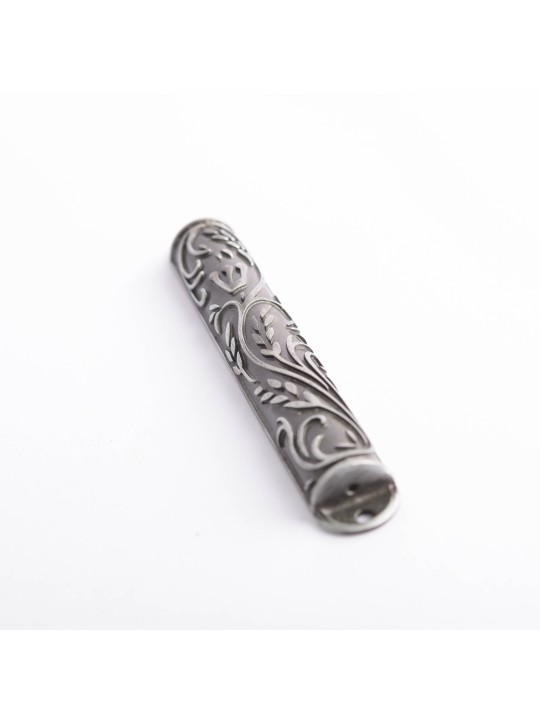 Petit étui Mezuzah en fer avec motif blé, étuis Avi Nadav Mezuzah,