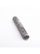 Petit étui Mezuzah en fer avec motif blé, étuis Avi Nadav Mezuzah,