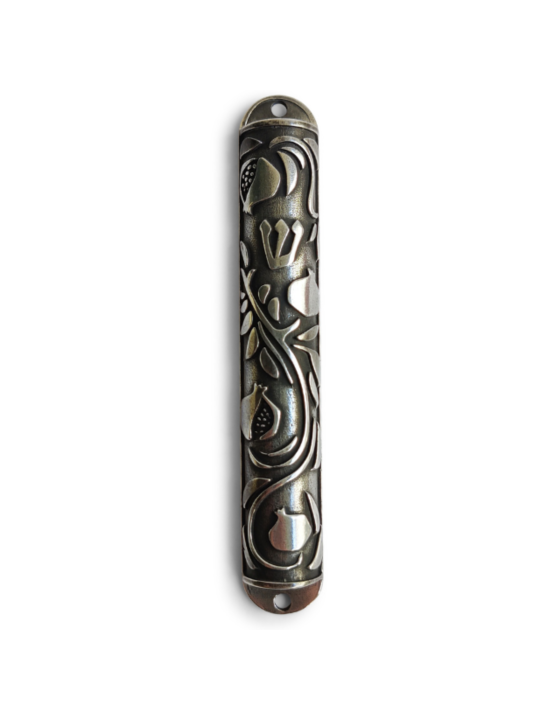 Étui attrayant Mezuzah avec motif grenade, Avi Nadav Mezuzah Ca