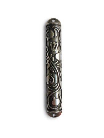 Étui attrayant Mezuzah avec motif grenade, Avi Nadav Mezuzah Ca