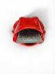 Porte-éponge de cuisine en céramique rouge en forme de grenouille, cadeaux Tu B'Av, Israël