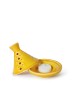 Bougeoir jaune en forme de tajine, cadeaux Tu B'Av, Judaica israélien