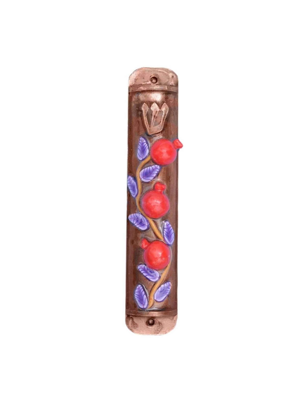 Étui Mezuzah à la Grenade , Grandes Mezuzahs , Judaica Israélien