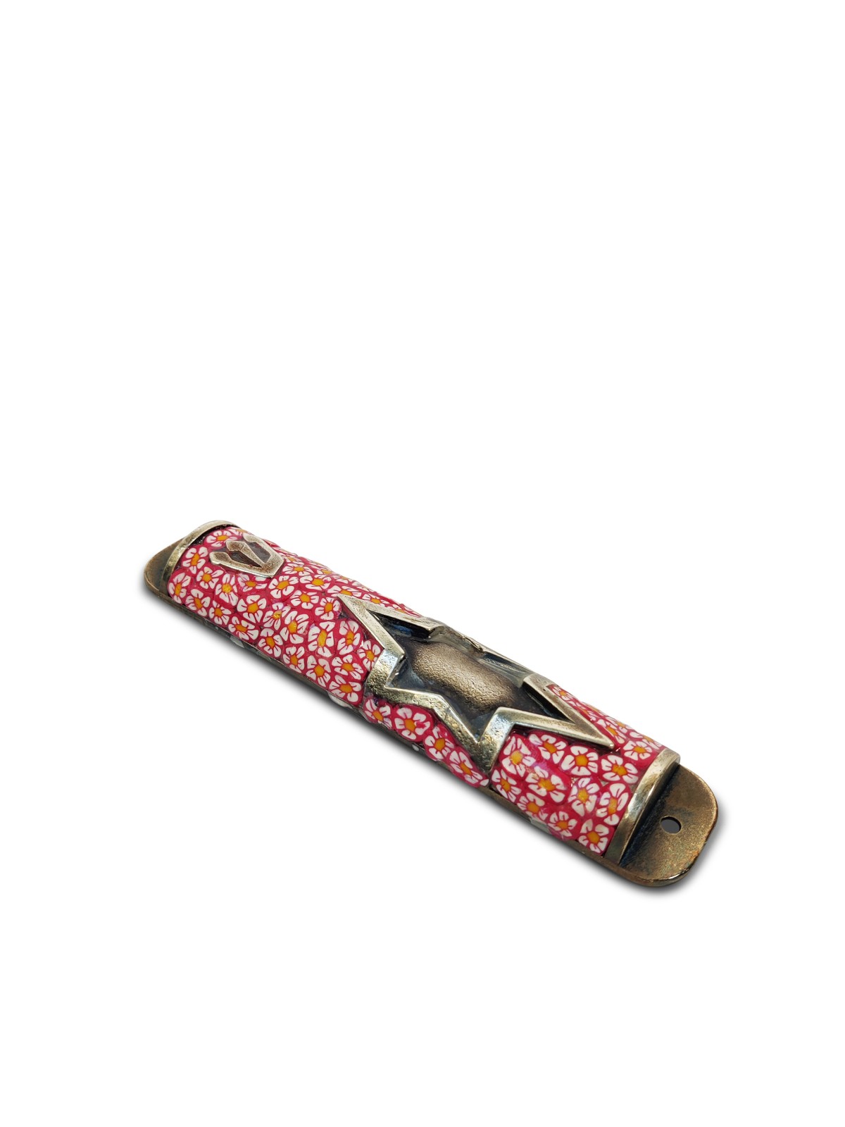 Étui Mezuzah couleur or étoile de David, mezouzas pour enfants, israélien