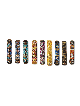 Colorful Flowers Mezuzah Case , Children's Mezuzahs , Israeli Judaica