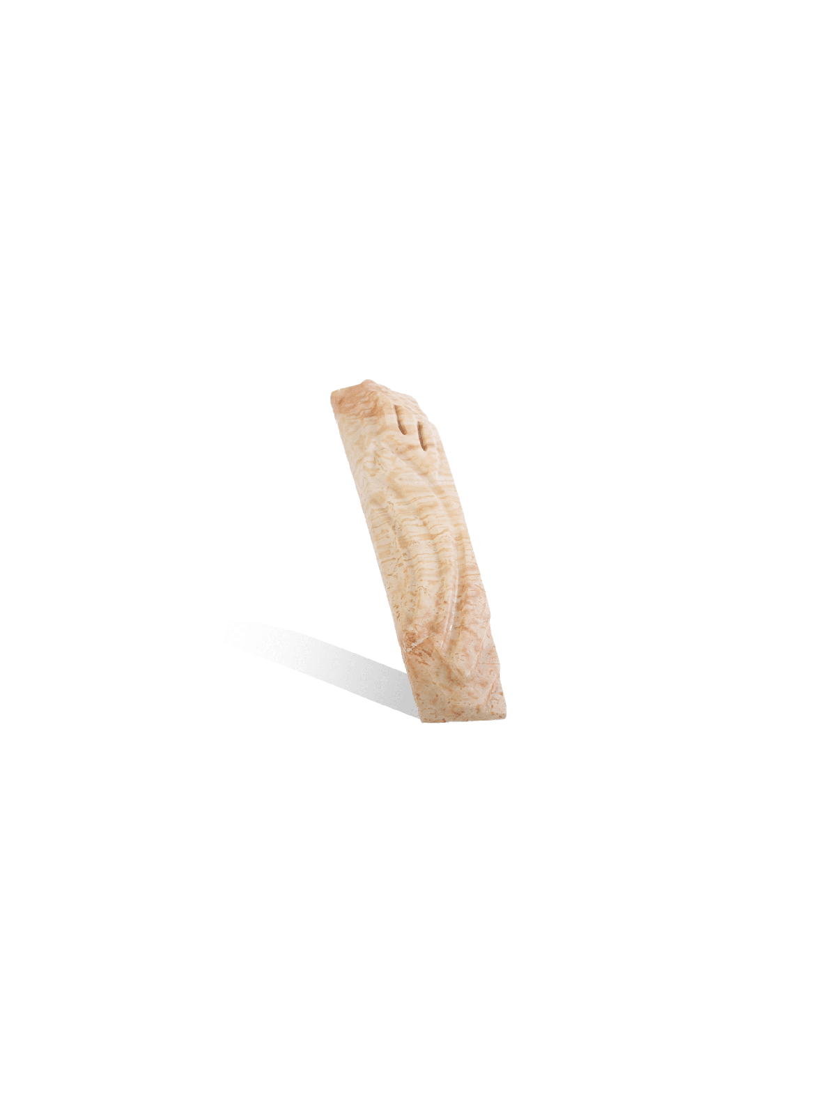 Extraordinary Shape Jerusalem Stone Mezuzah Case , Tu B'Av Gifts , Isr